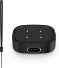 Miniatyrbillede 1 af 5: MoKo USB C-opladeradapter til Fitbit-ur, Type-C-ladestation til Versa 4/Versa 3/Sense 2/Sense/Google Pixel Watch 3/2, bærbar magnetisk opladning