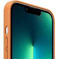 Miniatyrbillede 5 af 5: Dww-Orange Apple Læder Cover med (til iPhone 12 Pro Max)