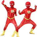 Supersankari Flash Cosplay -asu lapsille Halloween size-180