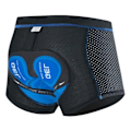 Miniatyrbild 1 av 4: Cykelunderkläder 3D vadderade cykelshorts för män black M