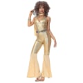 Miniatyrbillede 5 af 5: Vintage Rock Disco Kvinnlig Sångerska Halloween Cosplay kostym