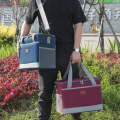 Miniatyrbilde 4 av 5: Matpose 15l/25l Isolert Lunchbox Soft Cooler Kjølepose Wine Red 15L