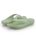 Miniatyrbild 1 av 5: Tjocka flip-flops tofflor från Eva Platform Grön 275
