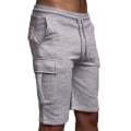 Miniatyrbillede 1 af 4: Juice Handley Combat Shorts til mænd Juice Grey Mergel Light Grey Marl L