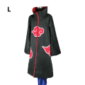 Miniatyrbillede 3 af 5: Naruto Akatsuki Hokage Robe Kappa Coat Anime Cosplay Costume W black M