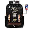 Miniatyrbild 1 av 5: Harry Potter Bronzing Ryggsäck Multi-purpose Travel Tonåring Student Skol Ryggsäck Skolväska color-6