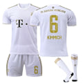 Pikkukuva 1 / 2: 2022-2023 uusi kausi Fc Bayern München Soccer Kits Jalkapallo Univormut T-paidat Jersey 22 23 KIMMICH 6 adults L(175-180CM)