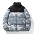 Miniatyrbillede 1 af 5: Vinterfrakker til mænd Varm modejakke dark grey XL