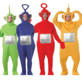 Miniatyrbild 2 av 4: Tinky Winky Teletubbies Vuxen Fancy Dress Stag Kostym purple 150cm