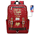 Miniatyrbild 1 av 5: Harry Potter Bronzing Ryggsäck Multi-purpose Travel Tonåring Student Skol Ryggsäck Skolväska color-5