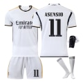 Pikkukuva 1 / 2: 23-24 Real Madrid -paita 20 Vinicius 10 Modric 9 Benzema NO.11 ASENSIO 16