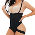 Miniatyrbillede 2 af 9: Kvinders korset Shapewear alderskontrol Body Shaper Plus Size talje træner Butt Lifter M