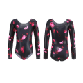 Miniatyrbillede 2 af 5: Pigetrikoter One-Piece farverigt dansetøj black 150cm