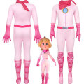 Pikkukuva 1 / 5: Princess Peach Cosplay -haalari aikuisille lapsille 140cm