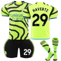 Pikkukuva 2 / 3: 2023-2024 Arsenal Away -lasten jalkapallopaitasarja nro 29 HAVERTZ 6-7 years