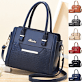 Miniatyrbillede 3 af 3: Kvinders Crossbody-tasker i læder Classic Tote Daily Portable Kungsblå 27x13x21cm/10.63x5.12x8.27"