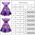 Pikkukuva 4 / 4: Lasten tyttömekot Encanto Mirabel printed lyhythihainen A-linjainen mekko 3-4Y