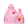 Miniatyrbilde 1 av 3: Rabbit erch Bad un verano sin ti Hettegenser for menn Pink M
