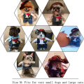 Miniatyrbild 4 av 4: Halloween Hund Kostymer Husdjur Julfest Outfit Katt Cosplay Kläder Rolig kostym Cowboy M