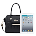 Miniatyrbillede 3 af 11: Kvinders Crossbody-tasker i læder Classic Tote Daily Portable Svart 27x13x21cm/10.63x5.12x8.27"