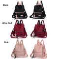Miniatyrbilde 2 av 10: 1. Dame ryggsekk Vanntett ryggsekk WINE RED Wine Red