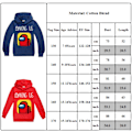 Pikkukuva 3 / 3: Joukossamme sarjakuvapeliprinttipoika collegepaita lapsille Rennot hupparit red 140cm