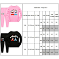Pikkukuva 3 / 3: 2kpl Kid Pyjamas Cuphead Line pitkähihainen villapaitasetti yöasu purple 150cm