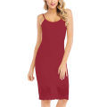 Miniatyrbilde 1 av 4: Blondeundertøy for kvinner Babydoll Nattkjole V Red wine S