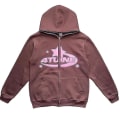 Miniatyrbild 2 av 3: Kläder Stjärna Print Retro Oversized Hoodie Y2k Street Hip- brown M