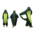 Miniatyrbild 4 av 8: Fancy Cosplay kostym Onesie Pyjamas Vuxen nattkläder Dinosaurie L M