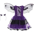 Pikkukuva 4 / 10: Fancy Witch Halloween Dress Up Set navetta