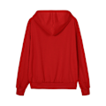 Miniatyrbillede 3 af 5: Dame Street Reversible Hætte lynlås Rhinestone sweater red L
