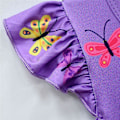 Pikkukuva 3 / 4: Lasten tyttömekot Encanto Mirabel printed lyhythihainen A-linjainen mekko 3-4Y