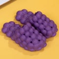 Miniatyrbillede 9 af 10: EVA Foam Soft Slippers Herre Dame Svømmetøfler Net Hjemmesko grønne green 26.5cm (45-46)