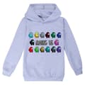 Meidän keskuudessamme Lasten 3D Casual 3D Printed Sweatshirt Hupparit Pullover grey 170cm