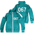 Pikkukuva 2 / 4: Lapset leikkivät Cosplay-asuhupparihoususarja 067 collegepaita vetoketju 110cm
