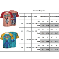 Pikkukuva 3 / 3: Lasten Rainbow Friends Game T-paita Lyhythihainen T-paita Topit C 130cm