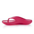 Miniatyrbilde 5 av 5: Tykke flip-flops tøfler fra Eva Platform Roes Red 245