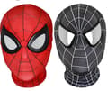 Spiderman Maske Kostyme Cosplay Balaclava hette Voksne Barn 2pcs