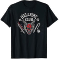 Miniatyrbilde 2 av 2: Stranger Things 4 Hellfire Club T-skjorte W Style6 110