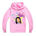 Miniatyrbild 3 av 3: Barn Pojkar Flickor Aphmau Hoodie Sweatshirt Långärmad Jumper Toppar Pullover 2-14y Pink 140CM 8-9Y