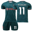 Miniatyrbild 1 av 2: 22 Liverpool tröja 2 Borta NO. 11 Salah tröja 22(130-135cm)