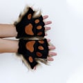 Miniatyrbild 2 av 5: Faux Fur Cat Claw Gloves: Halloween & Christmas Cosplay Accessoarer