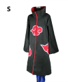 Miniatyrbillede 1 af 5: Naruto Akatsuki Hokage Robe Kappa Coat Anime Cosplay Costume W black M