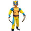 Miniatyrbillede 2 af 11: Wolverine Deluxe børnekostume multicolor 128