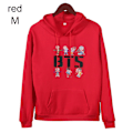 Miniatyrbilde 1 av 10: BTS Gensere Høst Gensere RØD red M