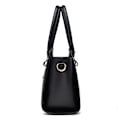 Miniatyrbillede 6 af 11: Kvinders Crossbody-tasker i læder Classic Tote Daily Portable Svart 27x13x21cm/10.63x5.12x8.27"