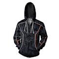 Miniatyrbillede 3 af 4: Avengers 4 Tony Cosplay hættejakke black 4XL