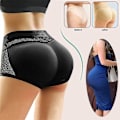 Miniatyrbild 1 av 4: Shapewear trosor för kvinnor Vadderade smala höftlyft för damer Black M
