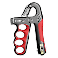 Miniatyrbild 1 av 5: Sommarrea Grepptränare 5-100KG Mekanisk Underarmstränare Räknare Män Kvinnor Justerbart Handgrepp[D] red